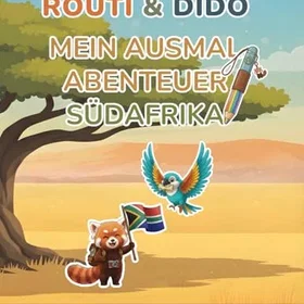 Maison Routin 1883 Routi & Dido – Mein Ausmal-Abenteuer Südafrika Färgläggningsbok för barn