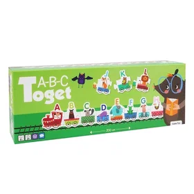 Barbo Toys Classic Puzzle Train Animal ABC