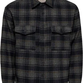 Only & Sons Onseske Checked Overshirt (Herr)