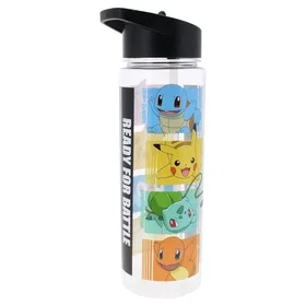 Pokémon Plastic Bottle Flip Straw Lid 750ml