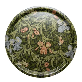 William Morris Iris Pyöreä tarjotin Ø31cm