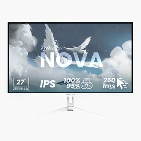 Arozzi Nova AZ-NO-27T2K260-WT 27" QHD 260Hz IPS