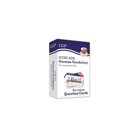 CGP GCSE AQA German Vocabulary Revision Question Cards 9781837742264