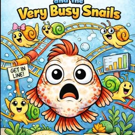 Albus and the Very Busy Snails Färgläggningsbok