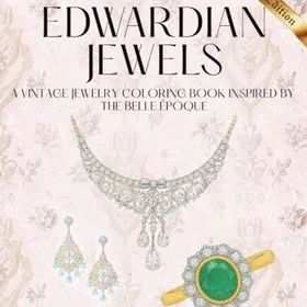 Edwardian Jewels Färgläggningsbok