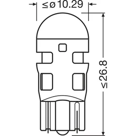 Osram 2825DWP-2BL White E27 A60 5W 2-pack
