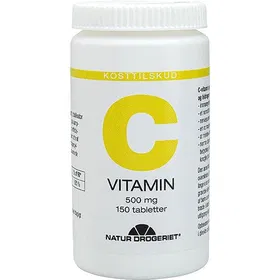 Natur Drogeriet Mega Vitamin C 500mg 150 Tabletter