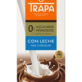 Trapa Mjölkchoklad Sockerfri 80g