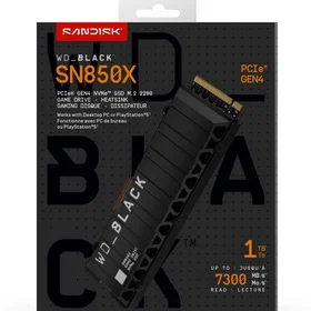 Western Digital SN850X M.2 2280 PCIe Gen4 NVMe SSD 1TB