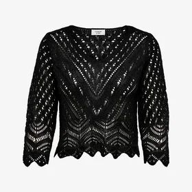 JDY Sun 3/4 Cropped Pullover Strikket (Dame)