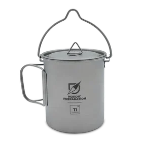 Nordic Prep Titankopp med Lock och Hängare 750ml