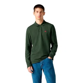 Levi's Slim Housemark Långärmad Polo Skjorta (Herr)