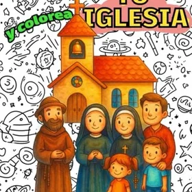 Conoce Y Colorea A Tu Iglesia Färgläggningsbok för barn