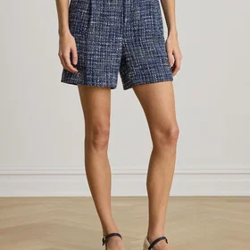 Ralph Lauren Classic Boucle Woven Shorts (Dame)