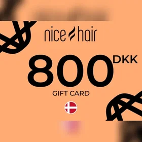 NiceHair.dk Gavekort 800 DKK