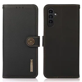 Khazneh Faux Leather Wallet Case for Samsung Galaxy S24 FE