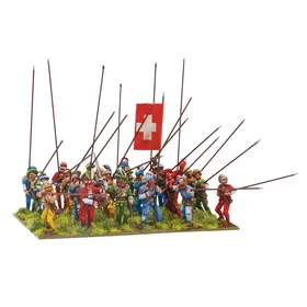 Warlord Games 1/24 Swiss Pikemen Regiment (WGP-202206001)