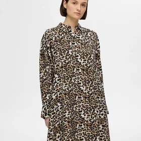 Selected Slfsalli Ls Aop Kort Kjole