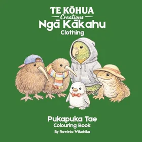 Te Kākahu: Learn Reo Maori Färgläggningsbok