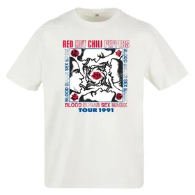 Mister Tee Red Hot Chilli Peppers Oversize Kortärmad T-shirt (Herr)