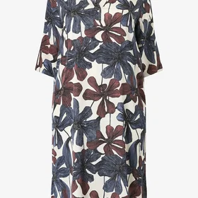 No Tunic Kjole 3/4 Ermer Lommer Sidesøm