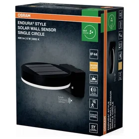 Osram ENDURA Style Solar Wall Light (6W)