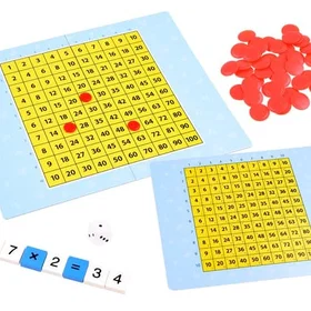 Multiplication Table Board Game For Children