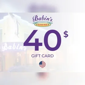 Babin's Seafood House Gavekort 40 USD