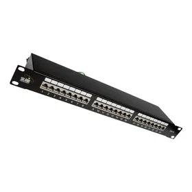 Solarix Cat6 STP 1U 24-Port Panneau de brassage (SX24-6-STP-BK)