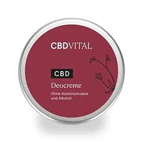 CBDVITAL Deocreme Unisex Cream Déodorant 100ml