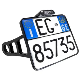 HeinzBikes Side Mount License Plate Holder