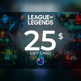 League of Legends Gavekort 25 NZD Nøgle