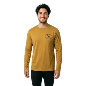 Ternua Leaside Långärmad T-shirt Brun 2XL (Herr)