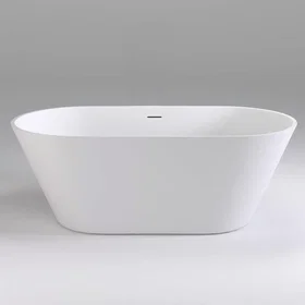 Sanipro Monza Frittstående Badekar Hvit Matt 170cm 10249