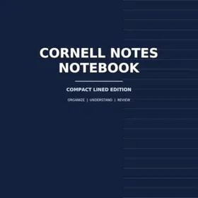 Cornell Anteckningsbok 6x9 Linjerad