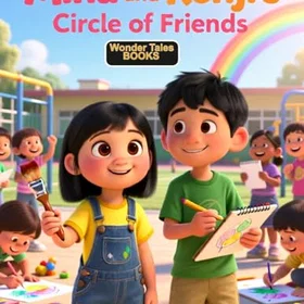 Mina Kenji’s Circle Of Friends Färgläggningsbok