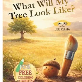 What Will My Tree Look Like? Färgläggningsbok