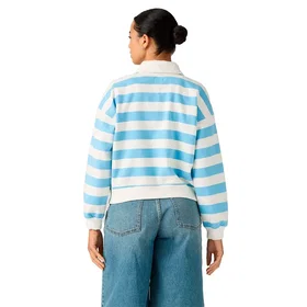 Levi's Vintage Stripe Long Sleeve Rugby Sweatshirt (Dam)