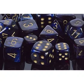Chessex Gaming Scarab Polyhedral Dice Set 7pcs