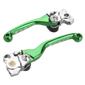 Zeta Ze44-1124 Kawasaki FP Lever Set Green