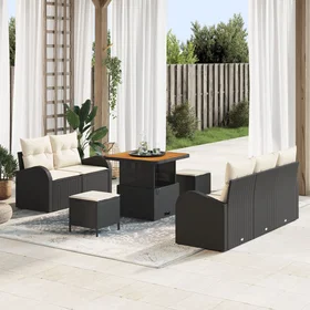 vidaXL Garden Sofa Set with Cushion 8 Pieces 3362335