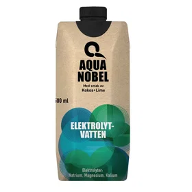 Aqua Nobel Elektrolytvand Kokos Lime 500ml