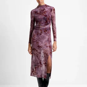 French Connection Kenny Mesh L/S Dress
