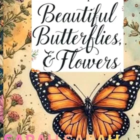 Art Nouveau Garden Coloring Book: A Coloring Book for Adults Features Beautiful Flowers and Floral Designs, Butterflies ... For Stress Relie
