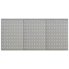 vidaXL Verktygstavla Grå 145349 40x58cm 3-pack