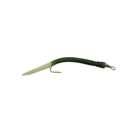 Wiggler Myk Lure Grønn/Lys 3-pack