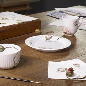 Kähler Hammershøi Poppy Plate Ø22cm