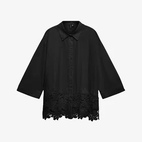Vero Moda Curve Lace 3/4 Shirt (Women's)