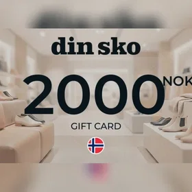 Din Sko Gavekort 2000 NOK