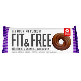 Cukry Fit&Free Chocolate Cookies Sugar-Free 120g